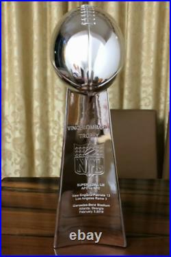 11 Full Size Super Bowl Vince Lombardi Trophy Replica CUSTOM ANY TEAM YEAR