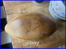 1966 Boston Patriots Full Team Signed By At Least 25 Players Football Rawlings