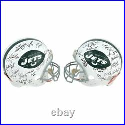 1969 New York Jets 24 Player Team Signed Full Size Football Helmet