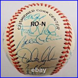 1989 NY Mets Team Signed Baseball 30 Signatures Randy Myers with Full JSA Letter