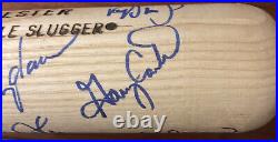 1989 New York Mets Team Signed NL Bat Gary Carter full jsa gooden strawberry 25+