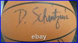 1992-93 NJ Nets Team Signed Ball including Drazen Petrovic with Full JSA Letter
