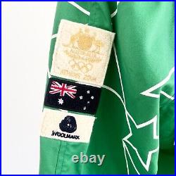 2004 Australian Olympic Team Opening Ceremony Jacket Green Woolmark Size 18 New