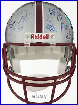 2007 NY Giants Team Signed Full Size Helmet Super Bowl XLII Manning +24 Steiner