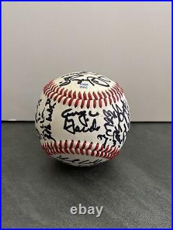 2011 Augie Garrido Texas Longhorns Full CWS Team Signed Baseball