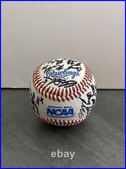 2011 Augie Garrido Texas Longhorns Full CWS Team Signed Baseball