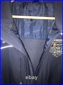 2013 Hockey City Classic Bauer Full Zip team issued jacket Minnesota Gophers