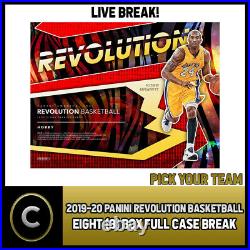 2019-20 Panini Revolution 8 Box (full Case) Break #b535 Pick Your Team