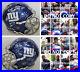 2022 New York Giants team signed speed full size football helmet COA exact proof