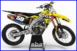 2023 Suzuki Barx Team Graphic Kit Rm/rmz