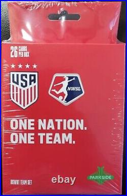 (50) 2023 Parkside USWNT NWSL One Nation One Team 26 Card Box Set FULL CASE