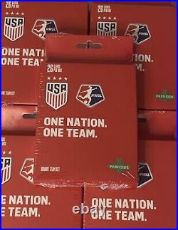 (50) 2023 Parkside USWNT NWSL One Nation One Team 26 Card Box Set FULL CASE
