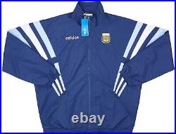 Adidas Argentina Soccer Team 1994 Retro Woven Track Jacket Classics Top Men Size