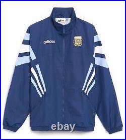 Adidas Argentina Soccer Team 1994 Retro Woven Track Jacket Classics Top Men Size