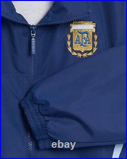 Adidas Argentina Soccer Team 1994 Retro Woven Track Jacket Classics Top Men Size