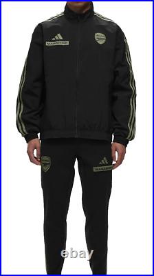 Adidas Arsenal Maharishi Logo Full Set Tracksuit Track Jacket and Pants Men Size