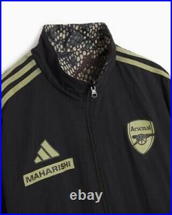 Adidas Arsenal Maharishi Logo Full Set Tracksuit Track Jacket and Pants Men Size