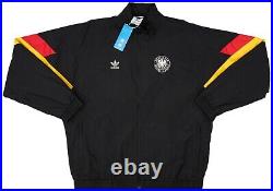 Adidas Germany Soccer Team Originals Black Track Jacket AND Pants New Men XS