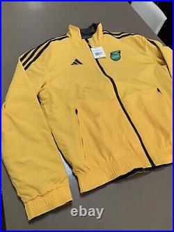 Adidas Jamaica National Team 2023/24 Reversible Anthem Full-Zip Jacket S