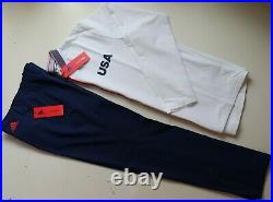 Adidas Olympic Golf Team USA Men Full Zip Layer Top Pants Set Fr9667 Fr9669 M