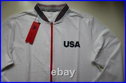 Adidas Olympic Golf Team USA Men Full Zip Layer Top Pants Set Fr9667 Fr9669 M
