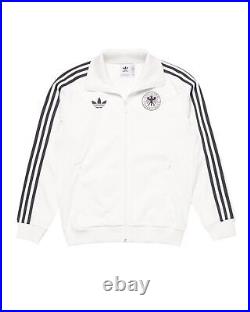 Adidas Originals Beckenbauer Soccer Team Germany Track Top White Jacket Men Size