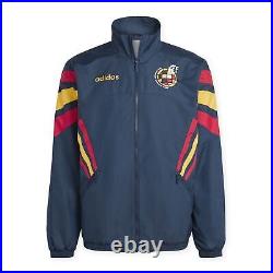 Adidas Spain Soccer Team 1996 Retro Woven Track Jacket Classics New Top Men Size