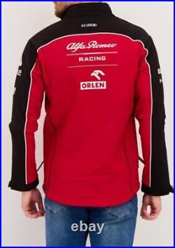 Alfa Romeo Racing F1 2023 Team Full Zip Softshell Jacket Black