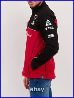 Alfa Romeo Racing F1 2023 Team Full Zip Softshell Jacket Black