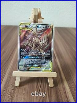Arceus Dialga Palkia Tag Team GX 221/236 Full Art Pokemon Card New
