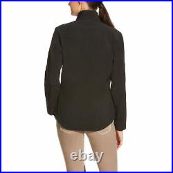 Ariat Ladies New Team Black Softshell Full-Zip Jacket 10019206