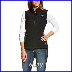 Ariat Ladies New Team Black Softshell Full-Zip Vest 10020762