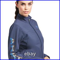 Ariat Ladies New Team Blue Nights Softshell Jacket 10039365