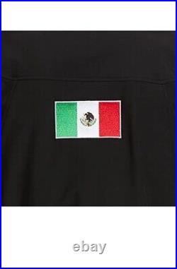 Ariat Men's New Team Logo Black Mexico Flag Softshell Jacket 10031424