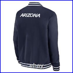 Arizona Wildcats Nike 2024 Navy Blue Sideline Full-Zip Bomber Jacket XL NWT