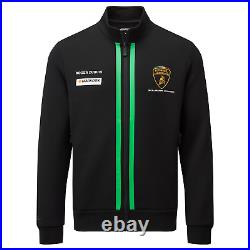 Automobili Lamborghini Squadra Corse Team Full Zip Sweatshirt Black