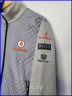BNWT McLaren Mercedes Benz Women's Team Sweater Jacket Size Large Full Zip F1