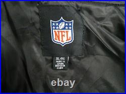 Baltimore Ravens NFL Team Apparel Women's Black & Purple Full Zip Varsity Jacket