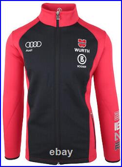 Bogner Men's Ski Team Germany Functional Shirt Sweatshirt Jacket Full Zip Size L