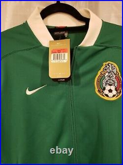Brand New Nike Soccer Mexico Men's Jacket Green