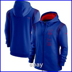 Buffalo Bills Nike Sideline Team Performance Full-Zip Hoodie Men's 3XL 2022 NFL