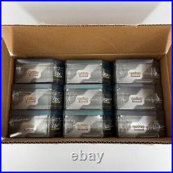 Case of (9) Pokemon TCG Trading Card Game TAG TEAM Tins, 4 Booster Packs Each