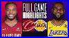 Cavaliers At Lakers Full Game Highlights April 6 2024