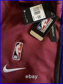 Cleveland Cavaliers Nike Showtime Team Issue Therma Flex Full-Zip Hoodie 3XL'21