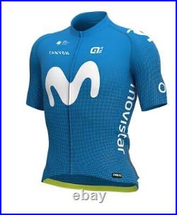Cycling Short Sleeve Jersey Movistar Team 2020 Brand Ale Prr