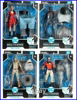 DC Build-A Wave 5 The Suicide Squad Movie Action Figure Case Full Set