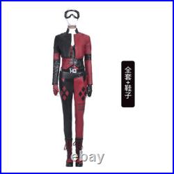 DC Movie Suicide Squad Harley Quinn Cosplay Costume Role Play Set for Women