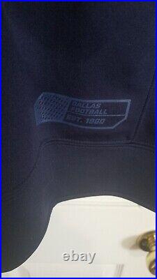 Dallas Cowboys Nike Team Issued On Field Full Zip 3xl Drifit Jacket Nwot