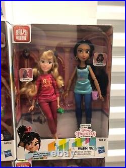 Disney Princesses Comfy Squad Wreck It Ralph -Full Set of 14 Dolls/7 Boxes-New