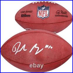 Drake Maye New England Patriots Autographed Wilson Full Color Duke Football